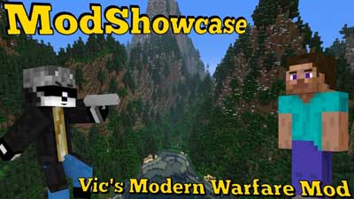 Мод на оружие для Minecraft PE 1.20.4 Modern Warfare скачать